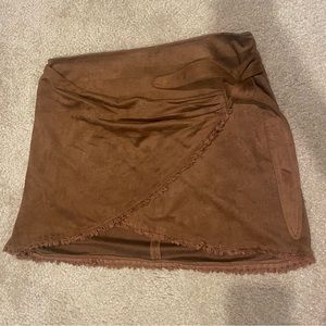 Lulus suede skirt- SMALL